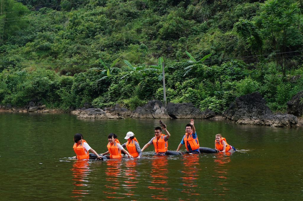 Yangshuo Peaceful Valley Retreat Hotel Bagian luar foto