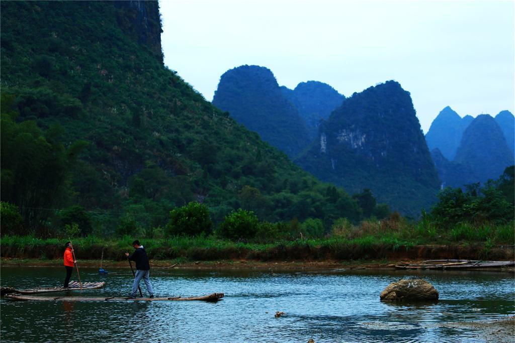 Yangshuo Peaceful Valley Retreat Hotel Bagian luar foto