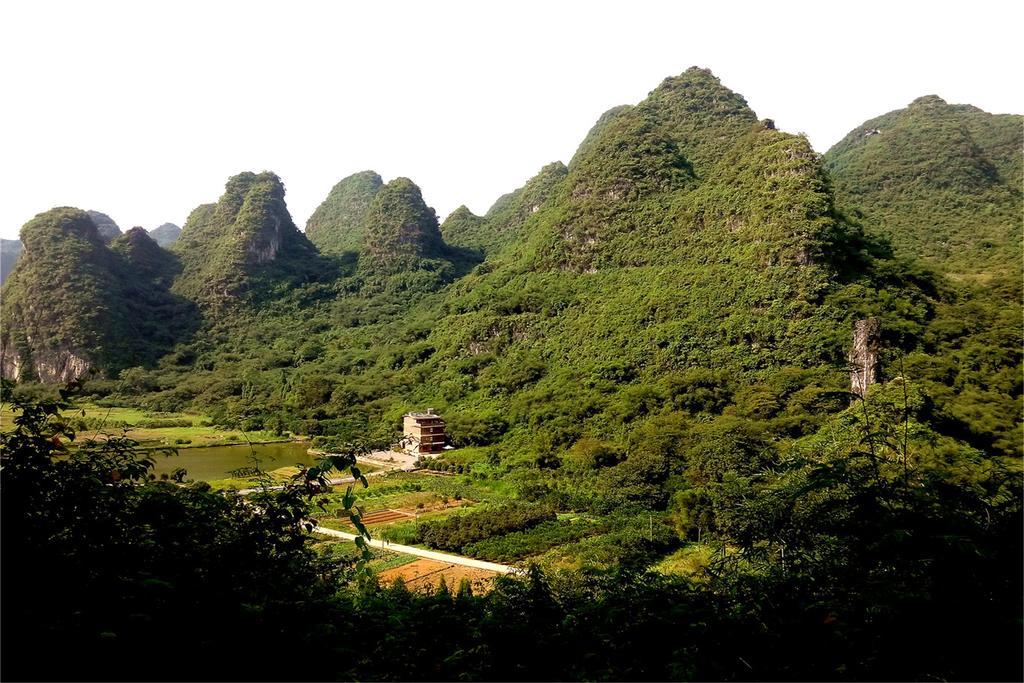 Yangshuo Peaceful Valley Retreat Hotel Bagian luar foto